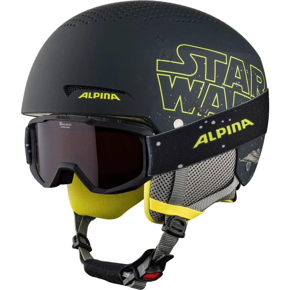 Aktion ⭐ Alpina Zupo Set Skihelm Mit Skibrille Star Wars Kinder 🌟 1 Aktion ⭐ Alpina Zupo Set Skihelm Mit Skibrille Star Wars Kinder 🌟
