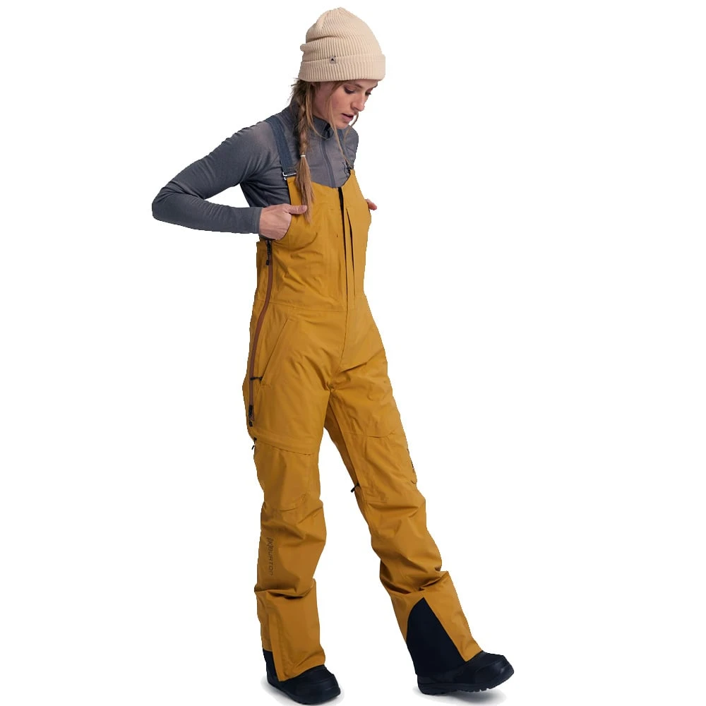 Auslauf ???? AK Burton Gore-Tex 2L Kimmy Bib Funktionshose Mit Latz Wood Trush Damen ???? 3 Auslauf ???? AK Burton Gore-Tex 2L Kimmy Bib Funktionshose Mit Latz Wood Trush Damen ???? – Bild 3