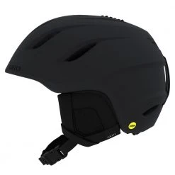 Auslauf ⭐ Giro Nine C MIPS Schneehelm Matte Black Damen, Herren 🧨