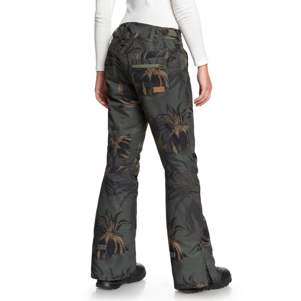 Auslauf ???? Roxy Nadia Printed Skihose Four Leaf Clover/Swell Flowers Damen ???? 3 Auslauf ???? Roxy Nadia Printed Skihose Four Leaf Clover/Swell Flowers Damen ???? – Bild 3