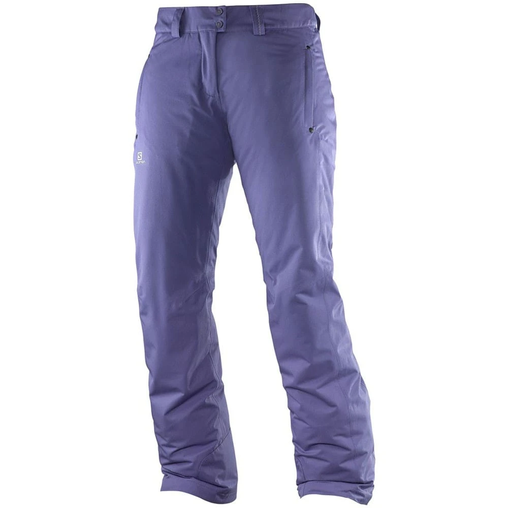 Auslauf ???? Salomon Stormspotter Skihose Daybreak Grey Damen ???? 1 Auslauf ???? Salomon Stormspotter Skihose Daybreak Grey Damen ????