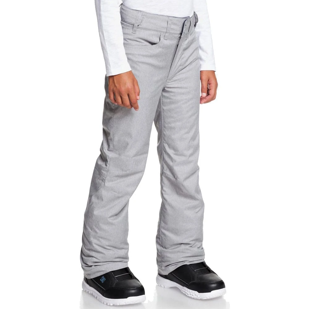 Brandneu ???? Roxy Backyard Girl Kinder-Skihose Heather Grey Kinder ???? 2 Brandneu ???? Roxy Backyard Girl Kinder-Skihose Heather Grey Kinder ???? – Bild 2