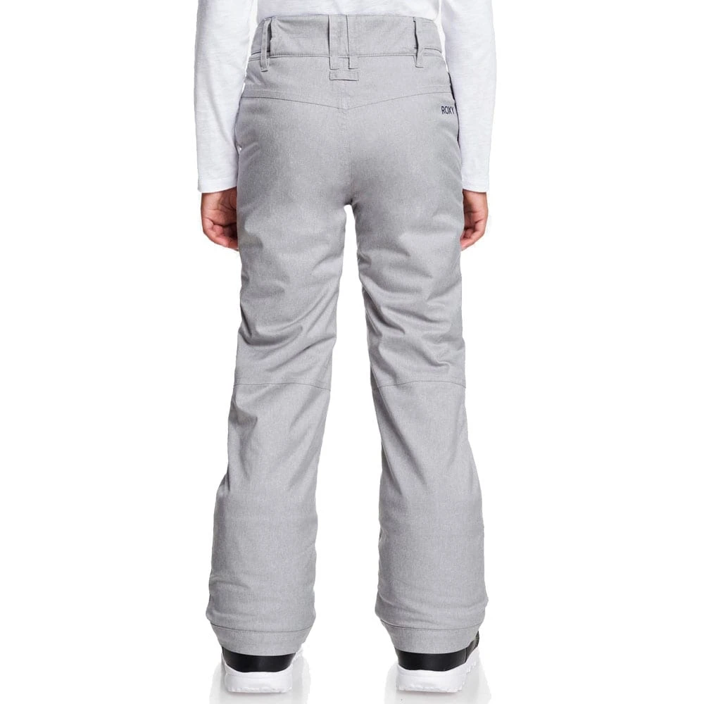 Brandneu ???? Roxy Backyard Girl Kinder-Skihose Heather Grey Kinder ???? 3 Brandneu ???? Roxy Backyard Girl Kinder-Skihose Heather Grey Kinder ???? – Bild 3