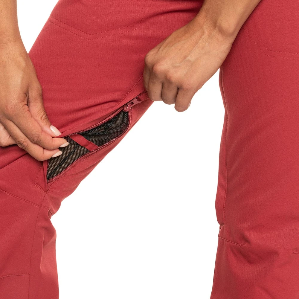 Brandneu ???? Roxy Diversion Skihose Brick Red Damen ⌛ 4 Brandneu ???? Roxy Diversion Skihose Brick Red Damen ⌛ – Bild 4