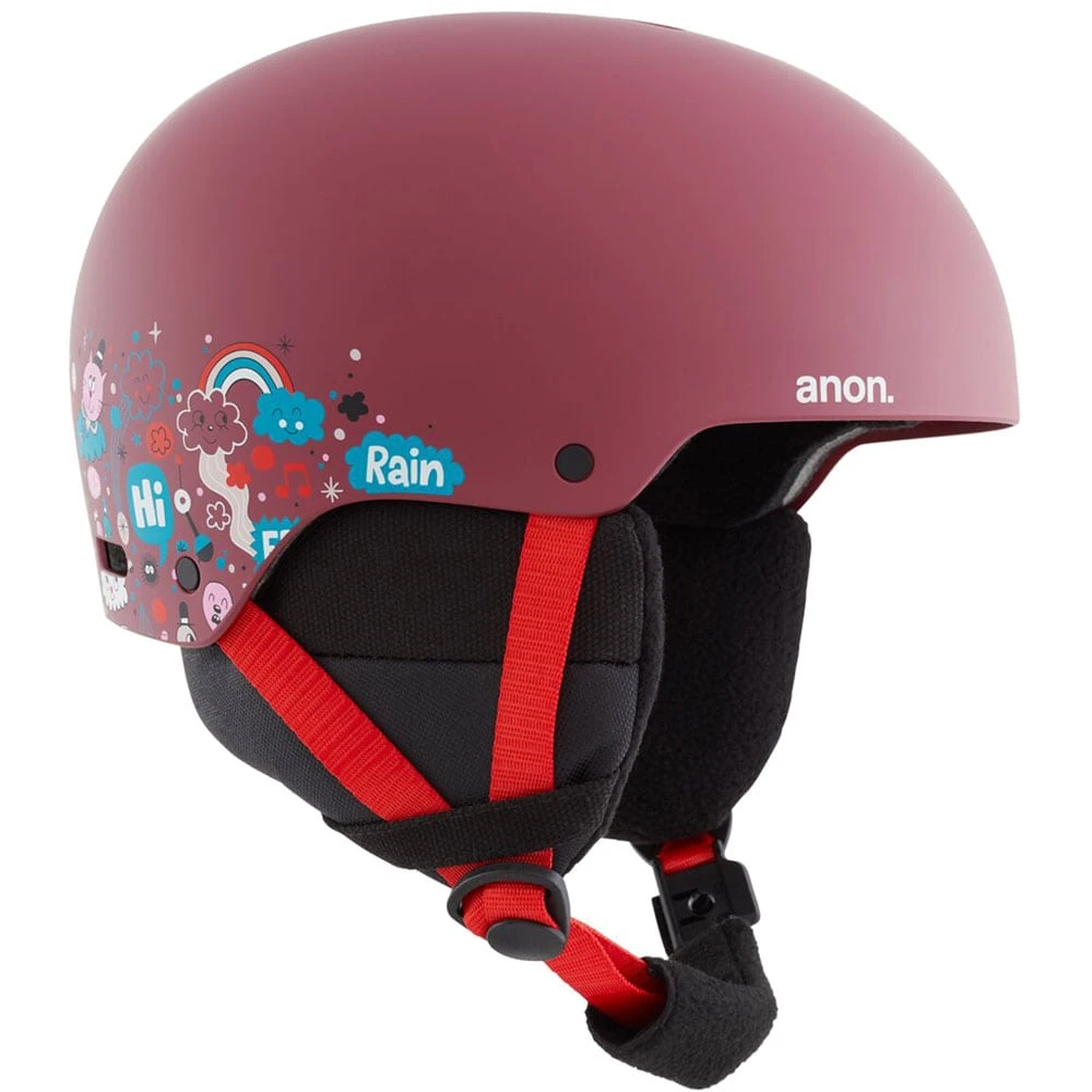 Aktion 👍 Anon Rime 3 Snowboardhelm Doodle Red Kinder 🛒 1 Aktion 👍 Anon Rime 3 Snowboardhelm Doodle Red Kinder 🛒