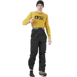 Alternative view of Budget ???? Picture Panel Skihose Black Herren ????