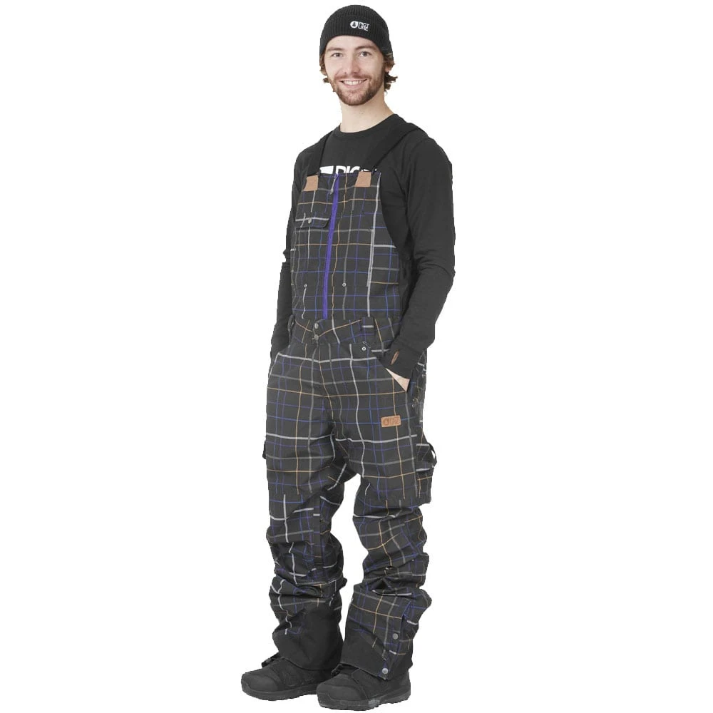 Besorgen ???? Picture Yakoumo Bib Latz-Wintersporthose Black Tartan Herren ✔️ 2 Besorgen ???? Picture Yakoumo Bib Latz-Wintersporthose Black Tartan Herren ✔️ – Bild 2