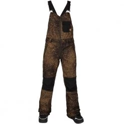 Auslauf ✨ Volcom Swift Bib Latz-Winterhose Leopard Damen 💯