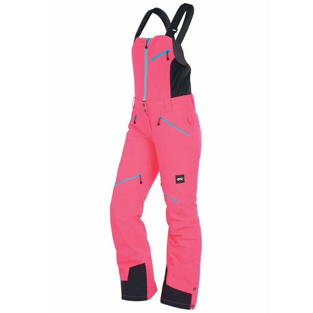 Bestpreis ❤️ Picture Haakon Bib Skihose Mit Latz Neon Pink Damen ???? 4 Bestpreis ❤️ Picture Haakon Bib Skihose Mit Latz Neon Pink Damen ???? – Bild 4