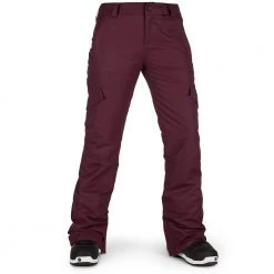 Auslauf ⭐ Volcom Bridger Insulated Skihose Merlot Damen ????
