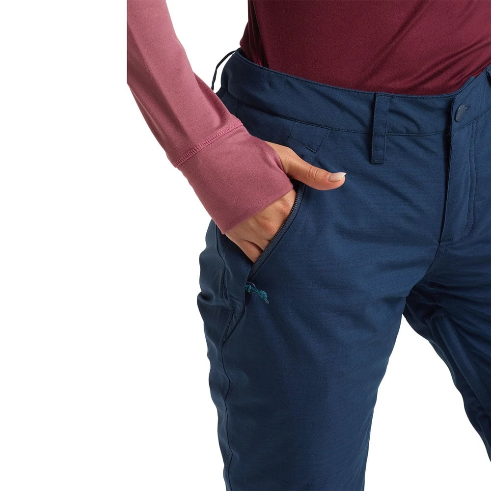 Neu ???? Burton Society Skihose ???? Dress Blue Heather Damen ???? 2 Neu ???? Burton Society Skihose ???? Dress Blue Heather Damen ???? – Bild 2