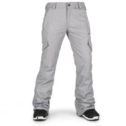 Bester Verkauf ???? Volcom Bridger Insulated Funktionshose Heather Grey Damen ????