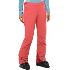 Am billigsten ???? Salomon Icemania Snowboardhose Garnet Rose Damen ????