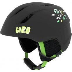 Alternative view of Rabatt ???? Giro Launch Skihelm Matte Black/Bright Green Alien Kinder ????
