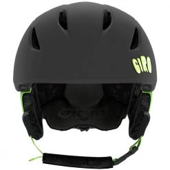 Rabatt ???? Giro Launch Skihelm Matte Black/Bright Green Alien Kinder ???? -BURTON SHOP unnamed file 189