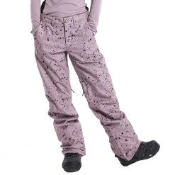 BURTON SHOP 32 Bestes Angebot ⭐ Burton Society Snowboardhose Elderberry Spatter Damen 🥰