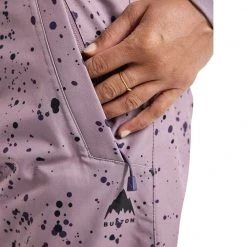 Bestes Angebot ⭐ Burton Society Snowboardhose Elderberry Spatter Damen 🥰 -BURTON SHOP unnamed file 494