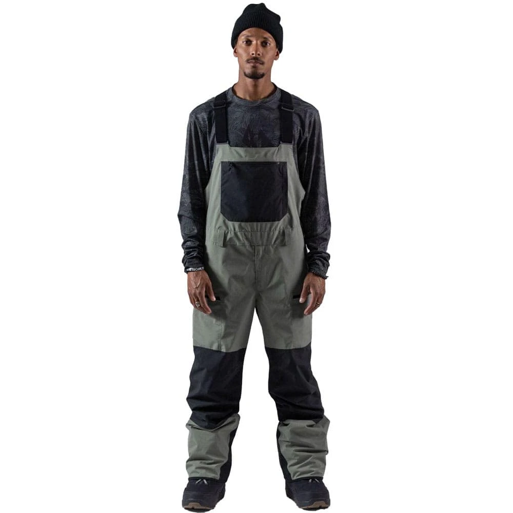 Aktion ???? Jones Mountain Surf Bib Schneehose Herb Green Herren ???? 1 Aktion ???? Jones Mountain Surf Bib Schneehose Herb Green Herren ????