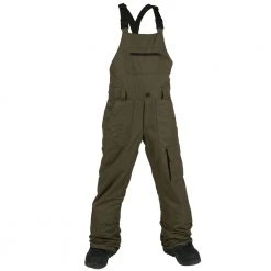 Billig ???? Volcom Barkley Bib Wintersporthose Mit Latz Black Military Kinder ????