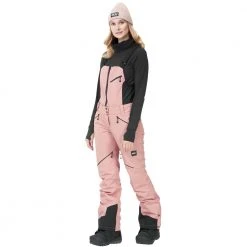 Alternative view of Bestes Angebot ???? Picture Haakon Bib Latz-Schneehose Misty Pink Damen ????